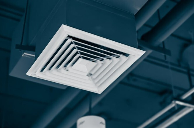 Ducted air vent