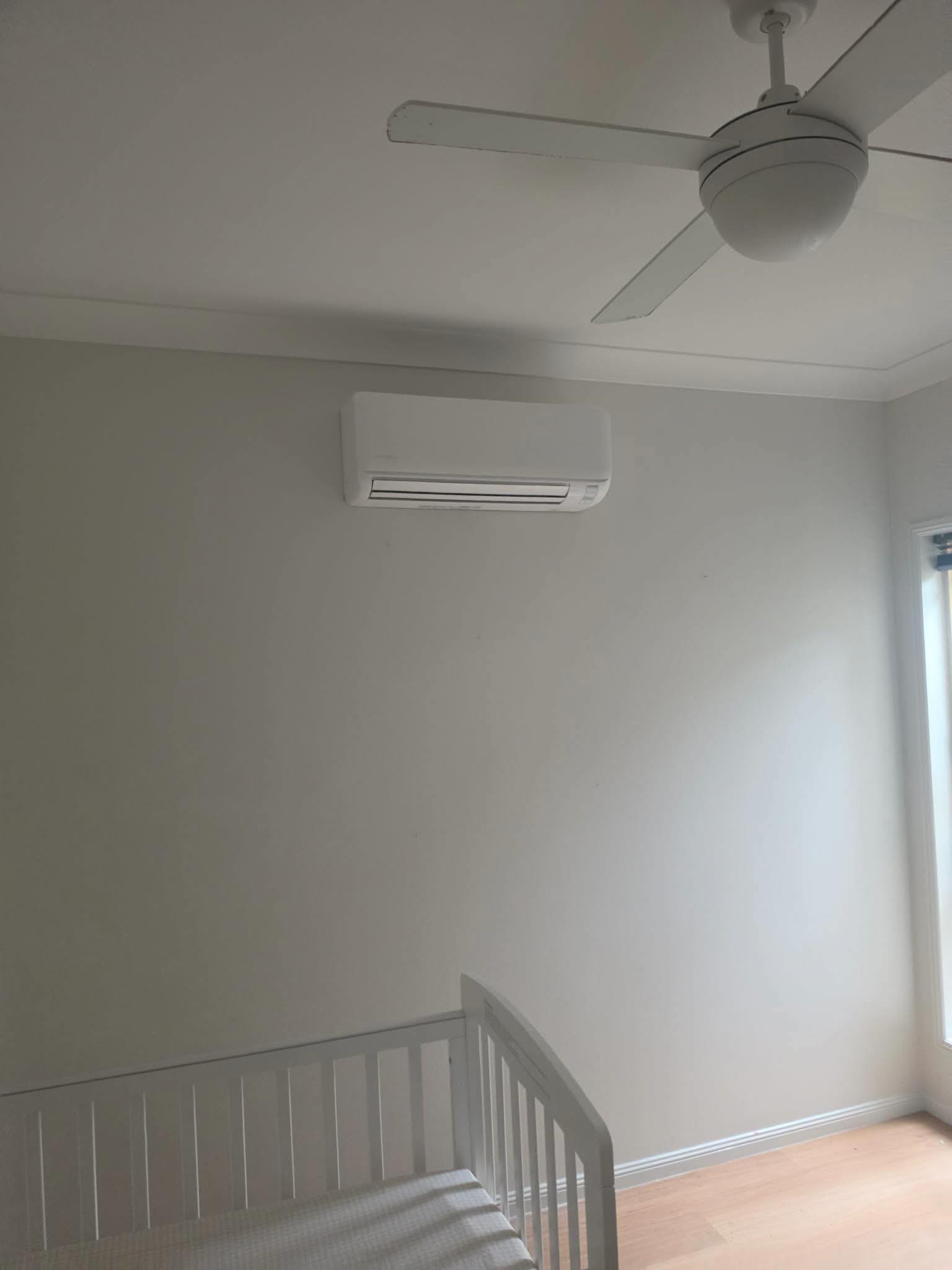 A couple of Mitsubishi heavy industries high wall splits supplied and fitted. Sized appropriately for the space and fit for&hellip;