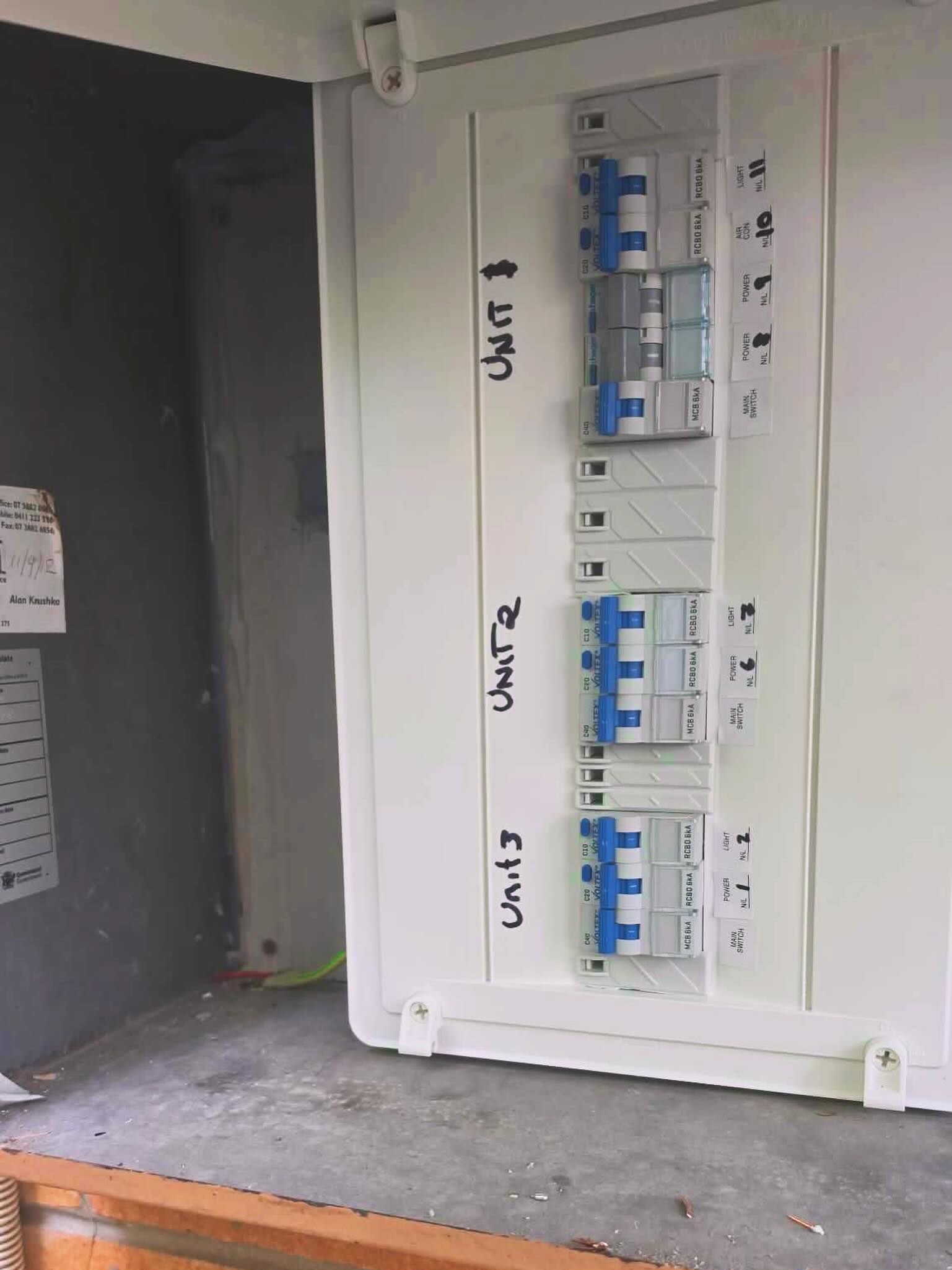 Triple unit board upgrade to fire rate the load center (new load center as well) and provide short circuit protection,&hellip;