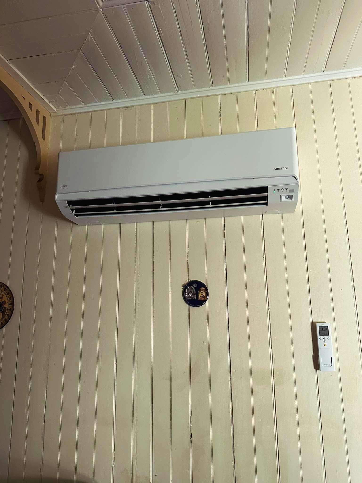 Bit of everything from our skill set for this customer, new split system ac, upright stove, some power points and&hellip;